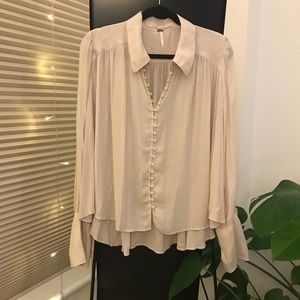 Free People Victorian Blouse